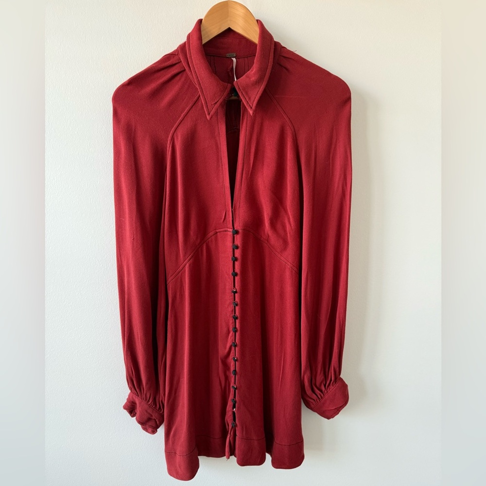 Free People Long Bell Sleeve Deess - Picture 3 of 6